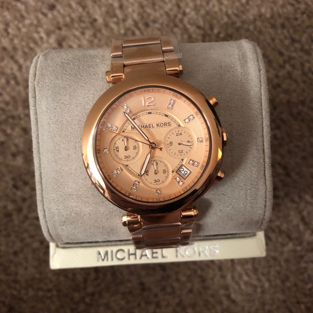 Michael Kors Rose Gold Watch